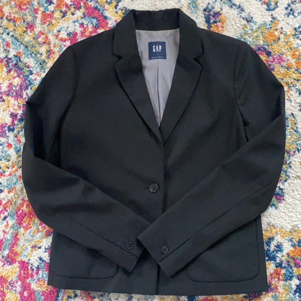Gap One-Button Blazer - image 1